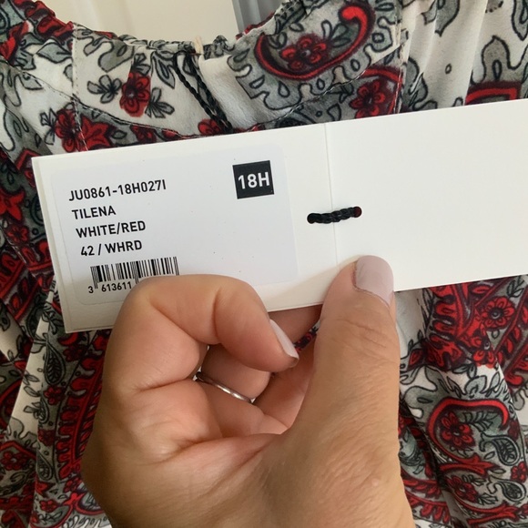 ISABEL MARANT
Tilena draped printed crepe de chine mini skirt fr42 - Picture 10 of 10